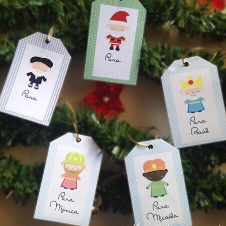 Ideas creativas para personalizar los nombres en los regalos de Reyes